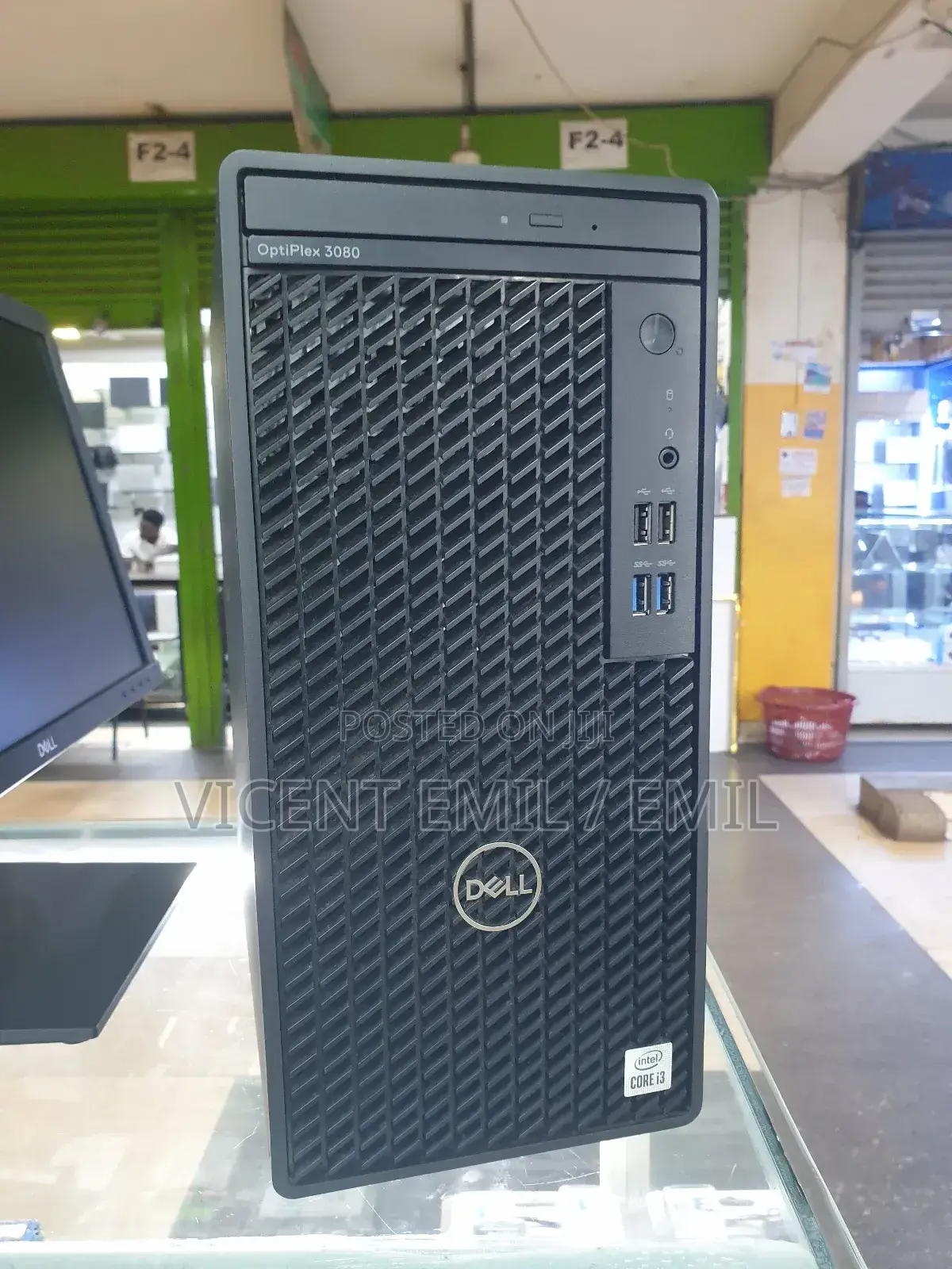 Desktop Computer Dell OptiPlex 3080 8GB Intel Core I3 HDD 1T