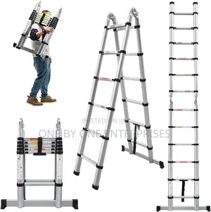 Aluminum Telescopic Ladders Multi-Purpose Folding Ladders
