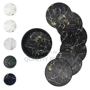 Drink Coasters With Holder for Coffee Table,Coaster Sets