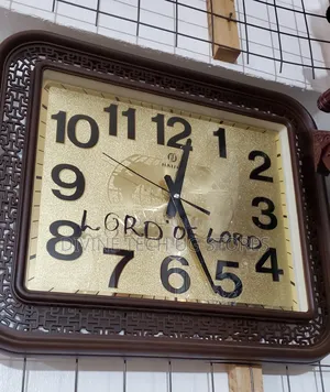 Wall Clock 3D Vintage Wall Clock -Golden Artic Design