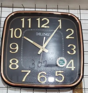 Wall Clock 3D Vintage Wall Clock -Golden Artic Design