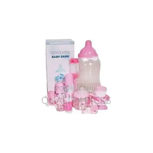 Big Boss 13-in-1 Milk Baby Feeding Bottle Gift Set -Pink.