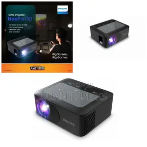 Neopix 110 True Full HD Projector With Android TV Dongle,