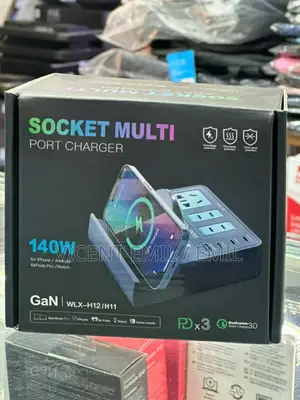 Muti Port Charger Plus Wireless Charging 140W
