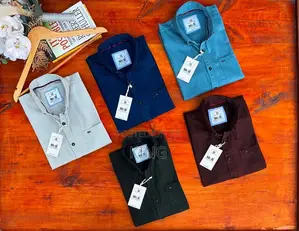 Calming Slim Fit Plain Formal Shirts