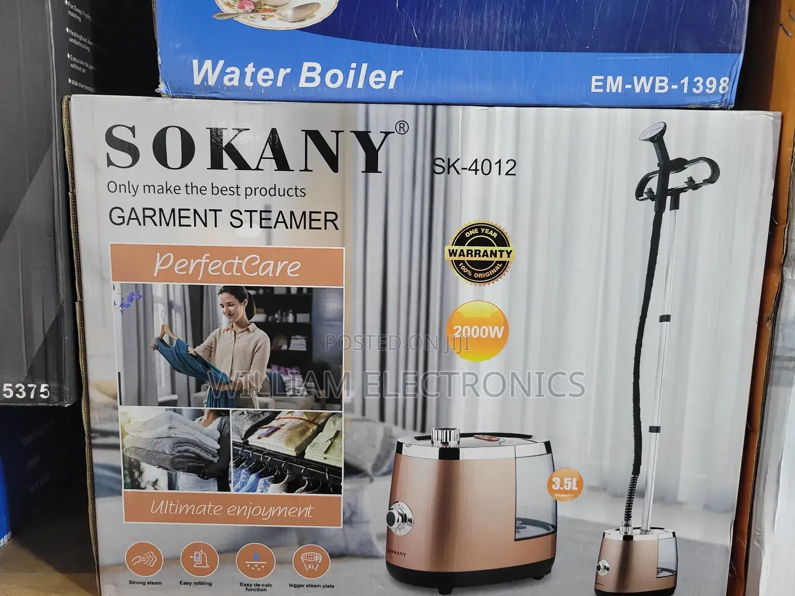 2000W Garment Steamer 3.5l/Sokany Garment Steamer