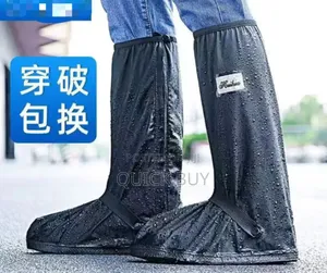 Reusable Heavy Duty Non Slip Waterproof Deluxe Rain Boots