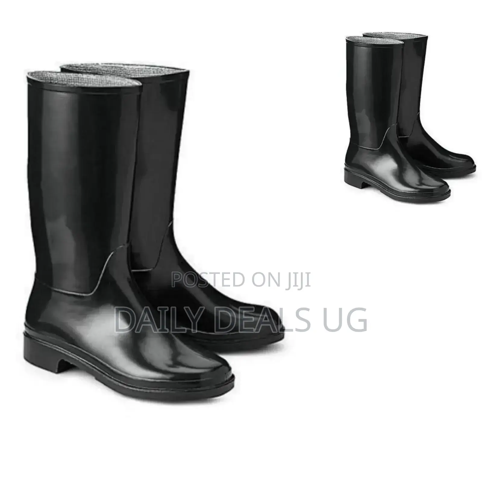 Black Gumboots