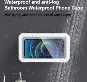 Classic Retractable Rotating Waterproof Shower Phone Case