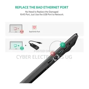 USB 3.0 High Speed Ethernet Network Adapter-Black