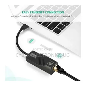 USB 3.0 High Speed Ethernet Network Adapter-Black