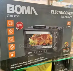 Electric BOMA Oven With Hot Plate