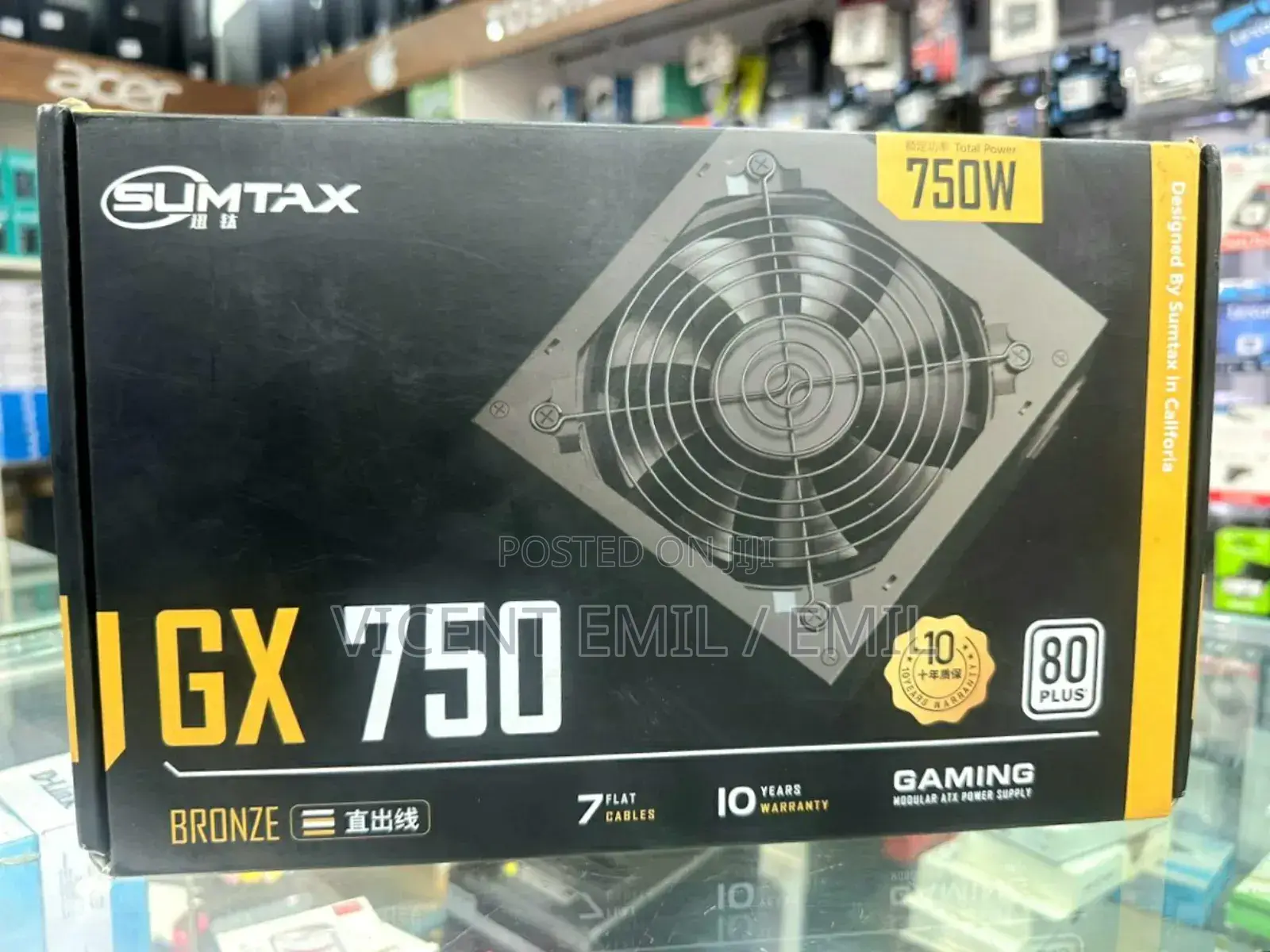 Gaming Power Supply GX 750W