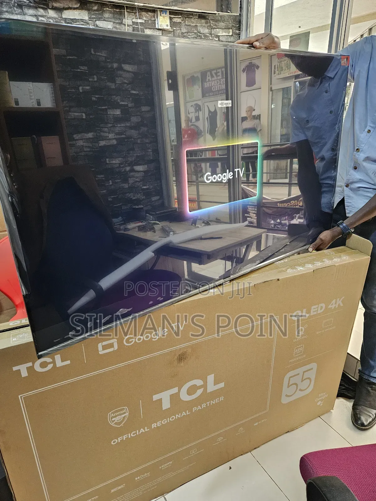 TCL 55" Qled Smart Tv