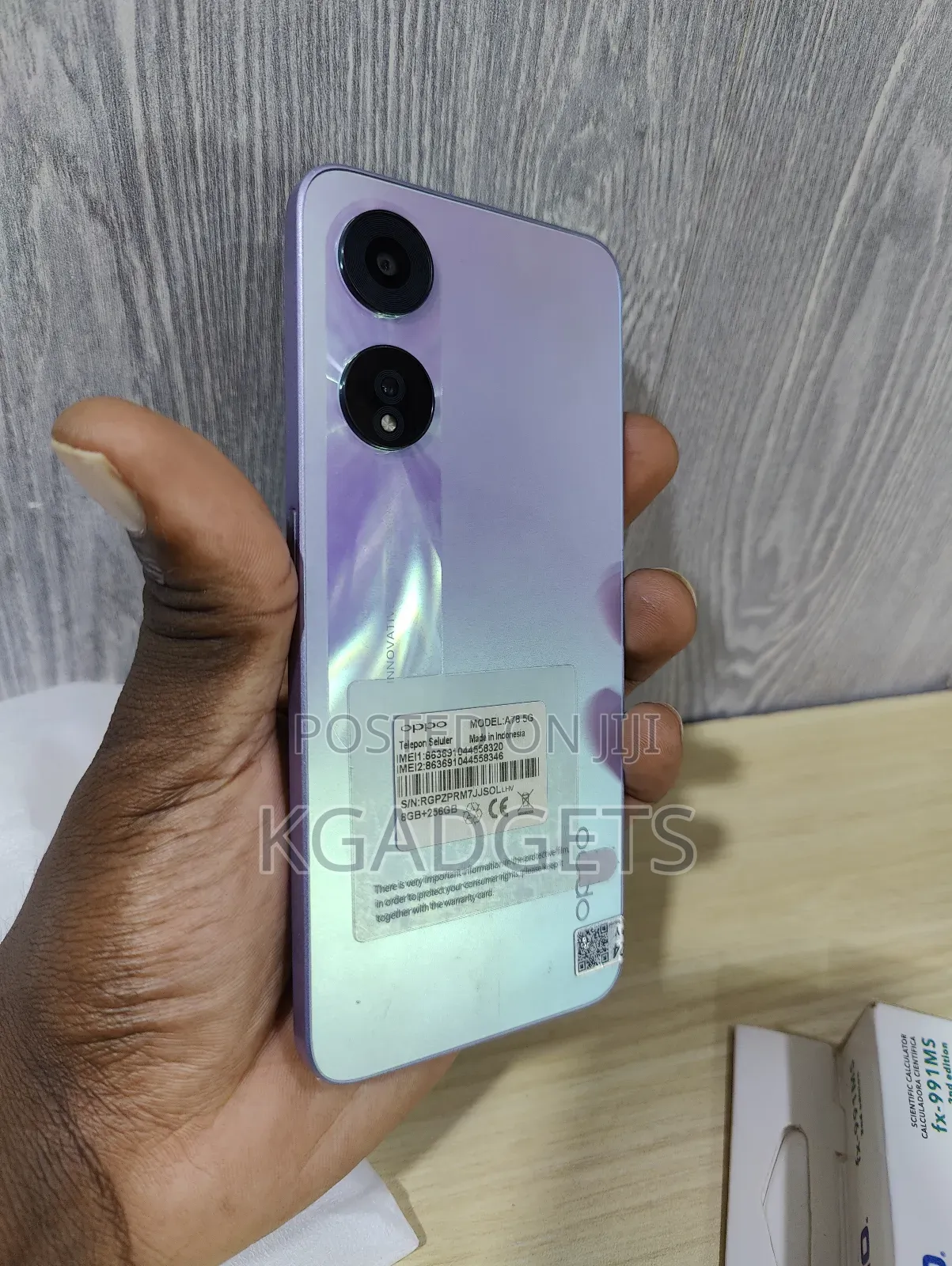 Oppo A78 5G 256 GB Blue