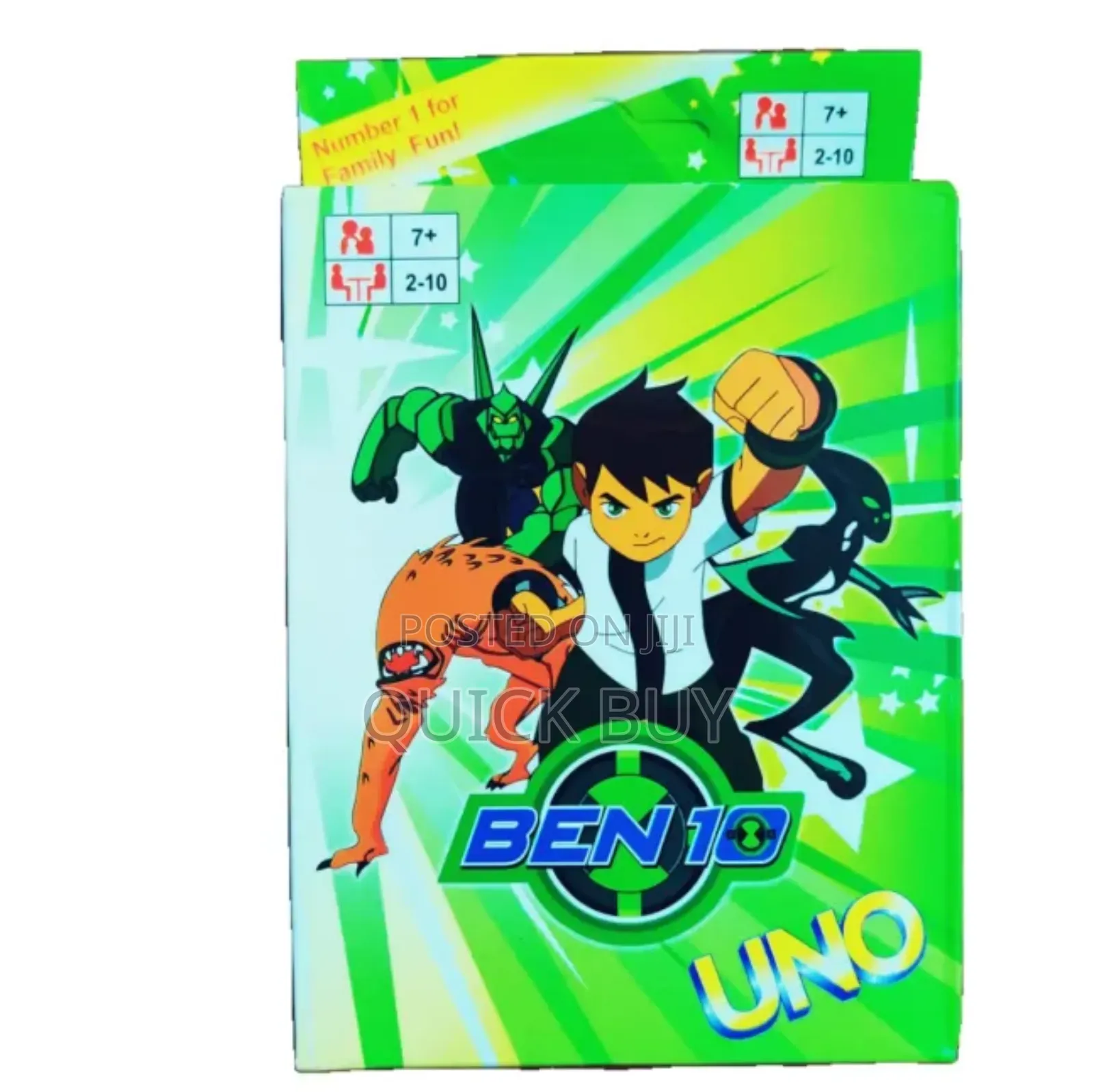 Original Creative Ben 10 UNO Characters Card Game