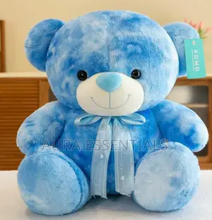 Colorful Bear Plush Toy