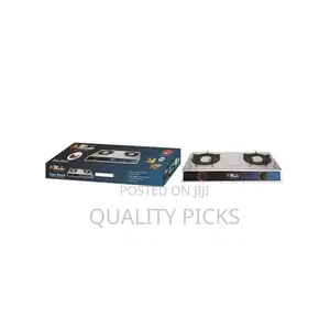 Electro Master Double 2 Burner Gas Cooker Table-Top