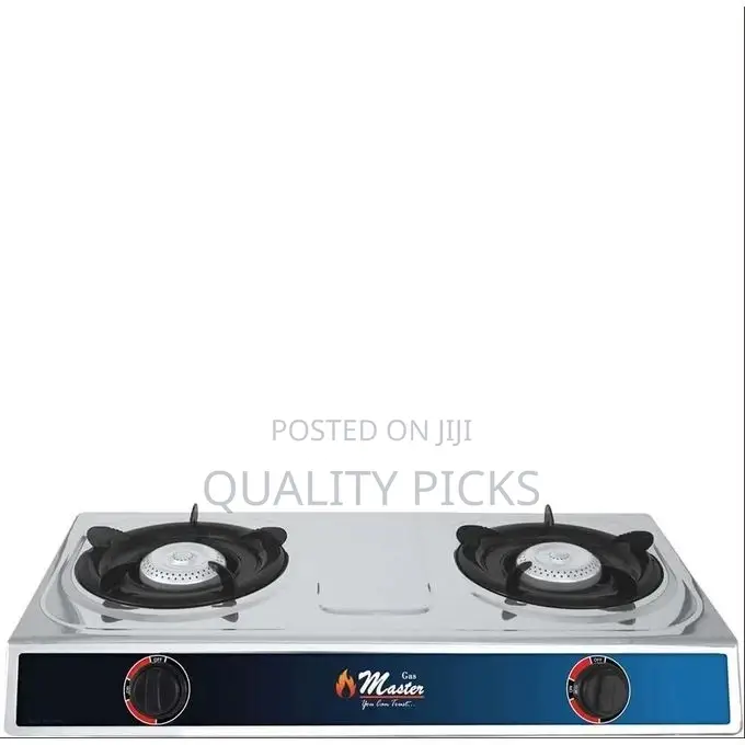 Electro Master Double 2 Burner Gas Cooker Table-Top