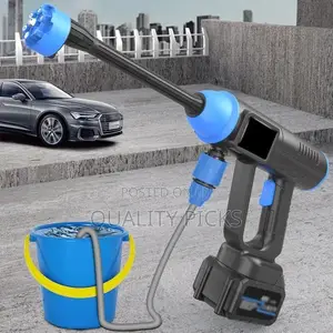 Portable Cordless High-Pressure Cleaner Gun