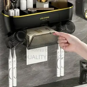 Multifunctional Toothbrush Holder 2 Cups