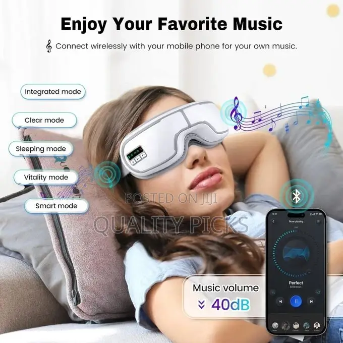 Mulit Modes Intelligent Air Pressure Vibration Eye Massager