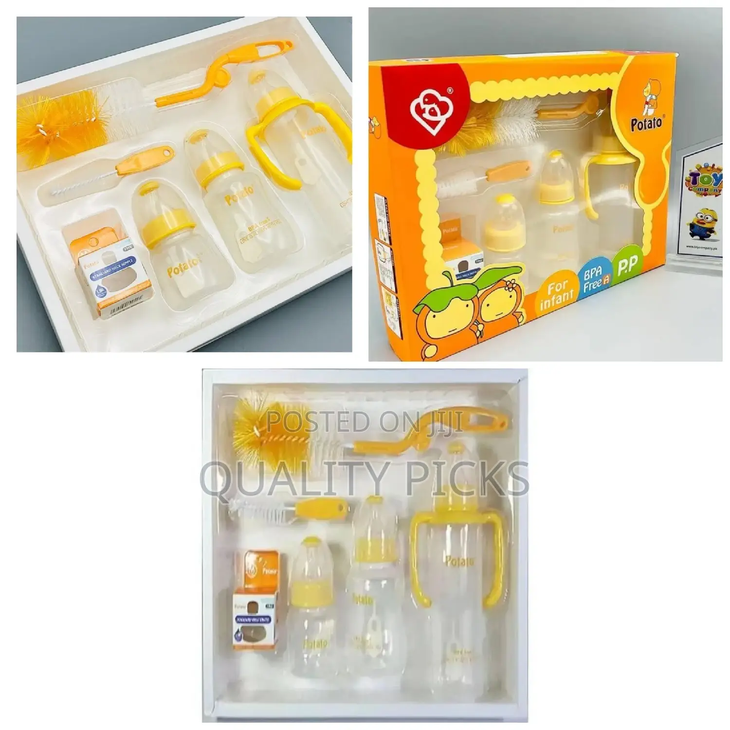 Bottle Set of 3 Bottles 240ml, 150ml, 75ml