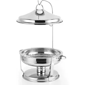 6 Qt Round Chafing Dish With Hanger Chafer Set
