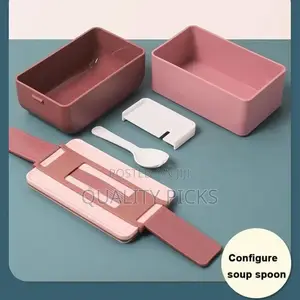 Rectangle Bento Leak-Proof Lunch Box Food Container