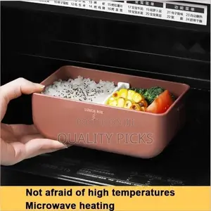 Rectangle Bento Leak-Proof Lunch Box Food Container