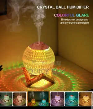 Elegant Trendy Colorful Crystal Ball Humidifier