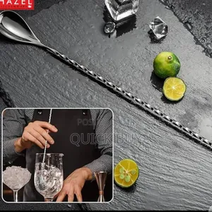 Exquisite Unique Twisted Mixing Spoon Stainless Stir Bar