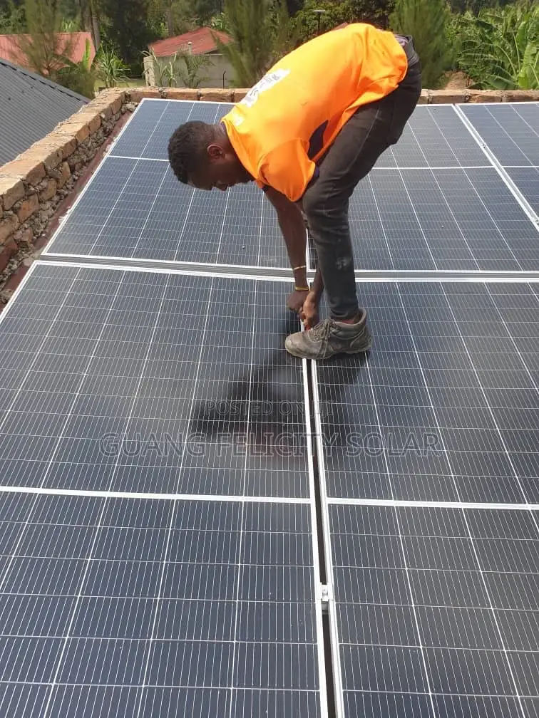 Upgraded 550w Solar Panel Installation