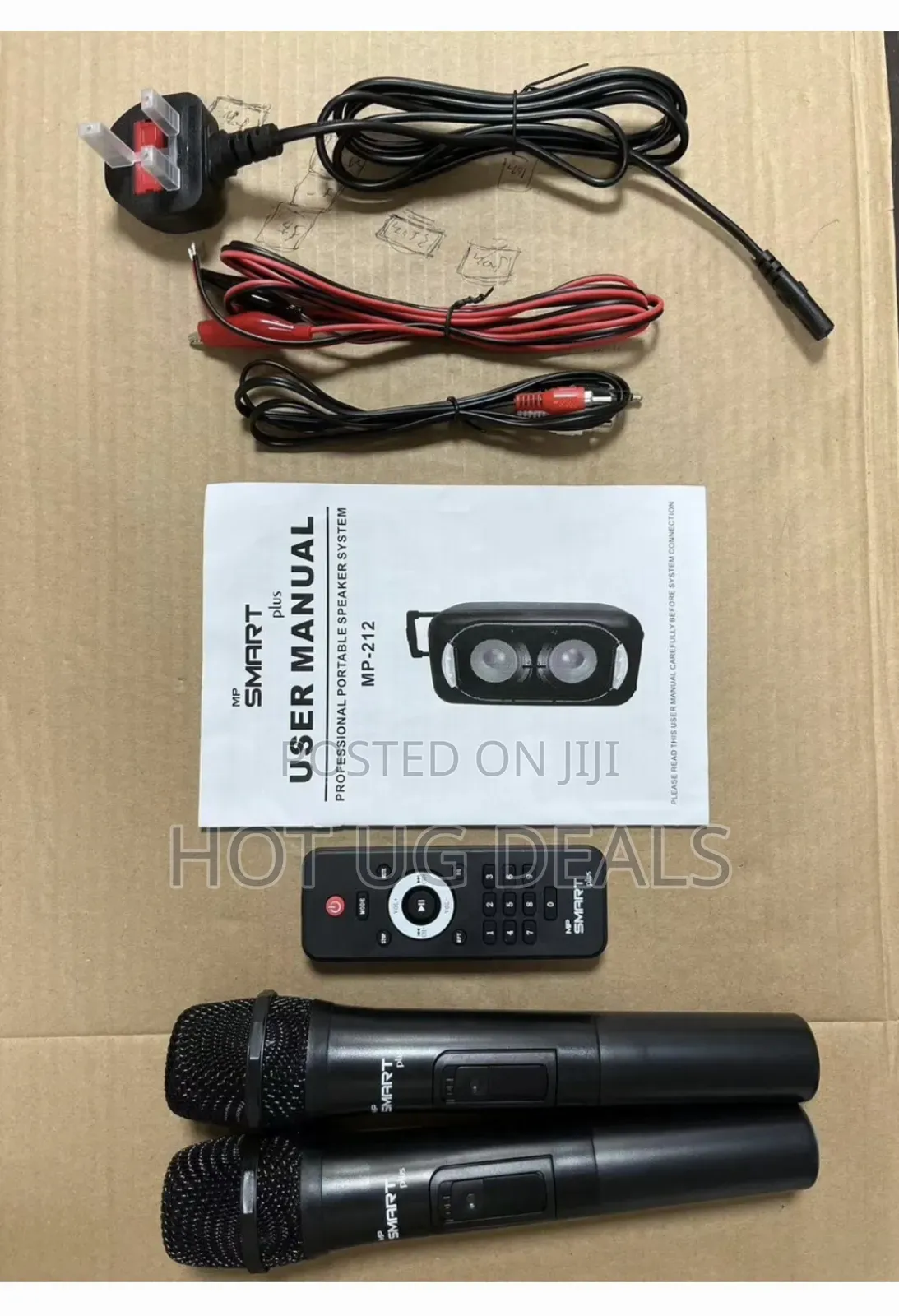 12 Inch Dual Rechargeable Amplified Speaker With 2 Microphone