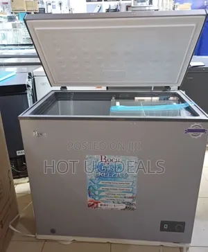 Boch 230 Liters Chest Deep Freezer - Grey