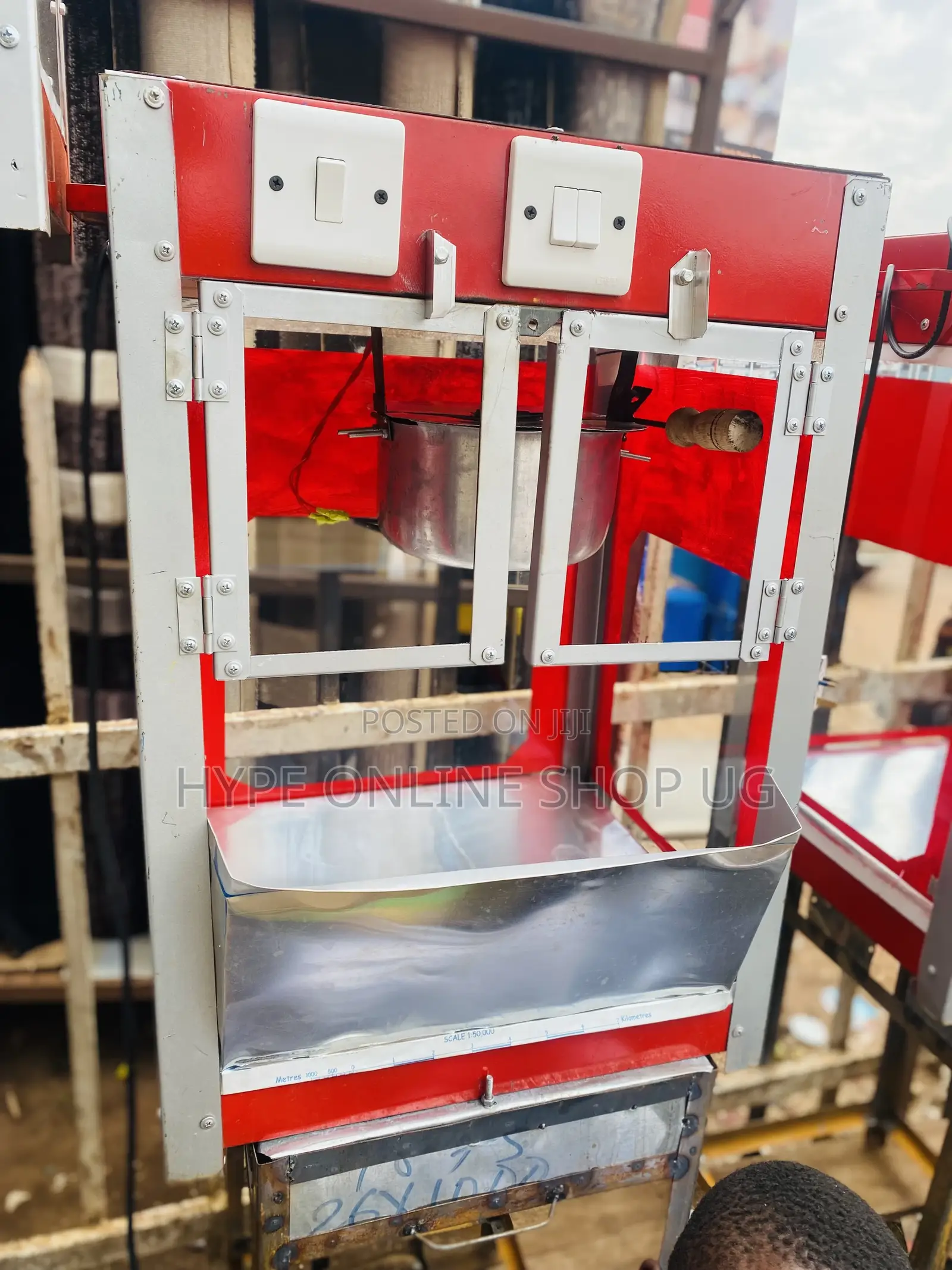 Plate Popcorn Machine