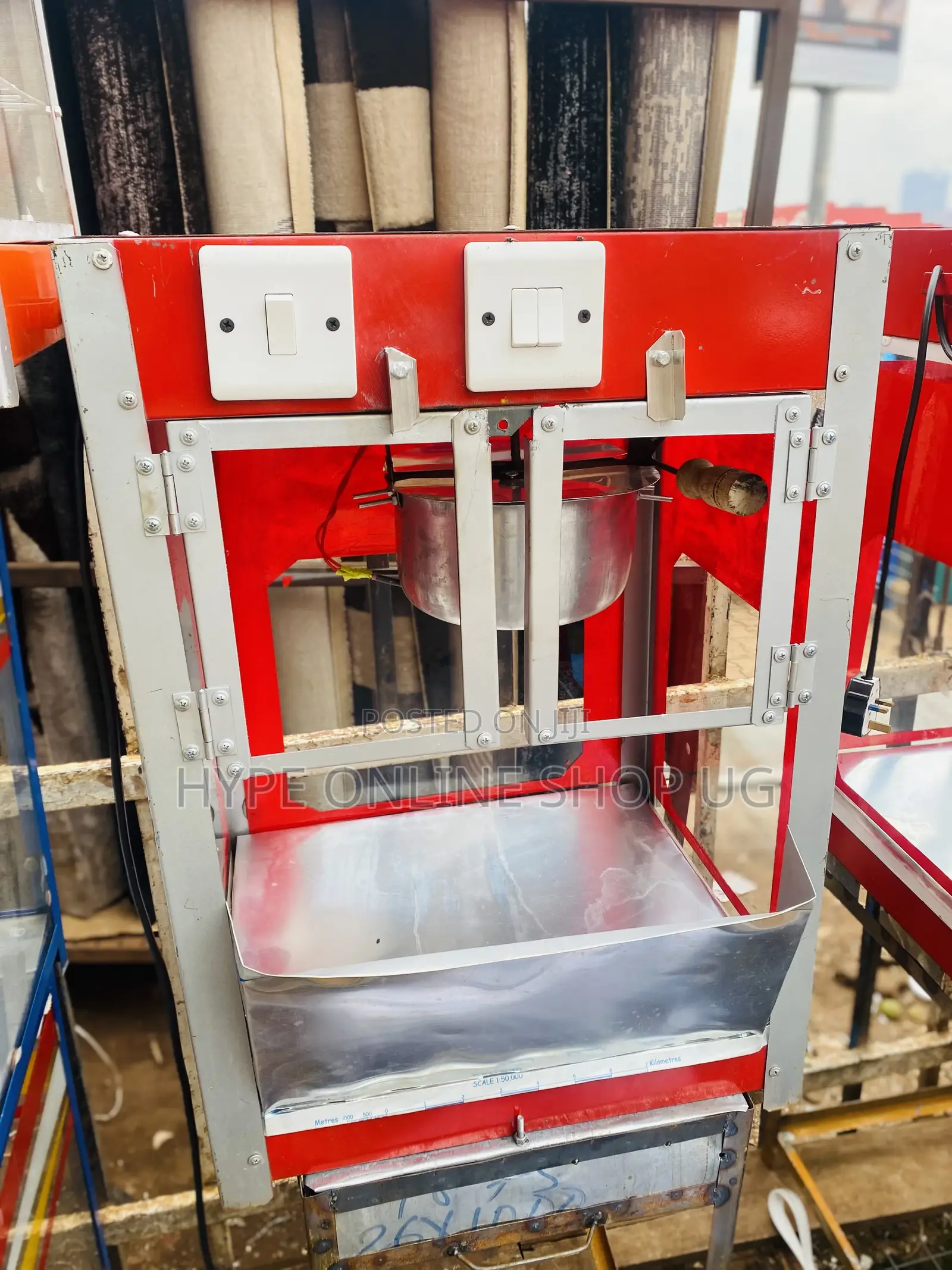 Plate Popcorn Machine
