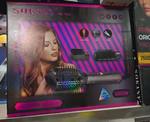 Hot Air Comb Professional Sokany Hair Dryer and Straightener