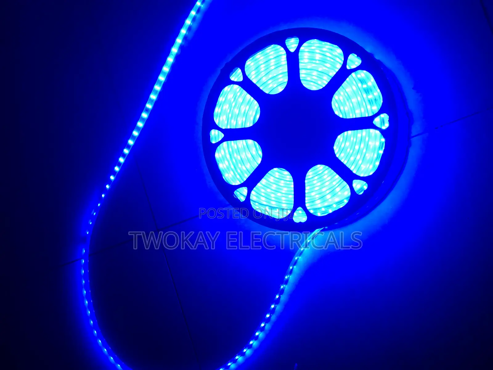 Strip Light Blue Color Decorative Light