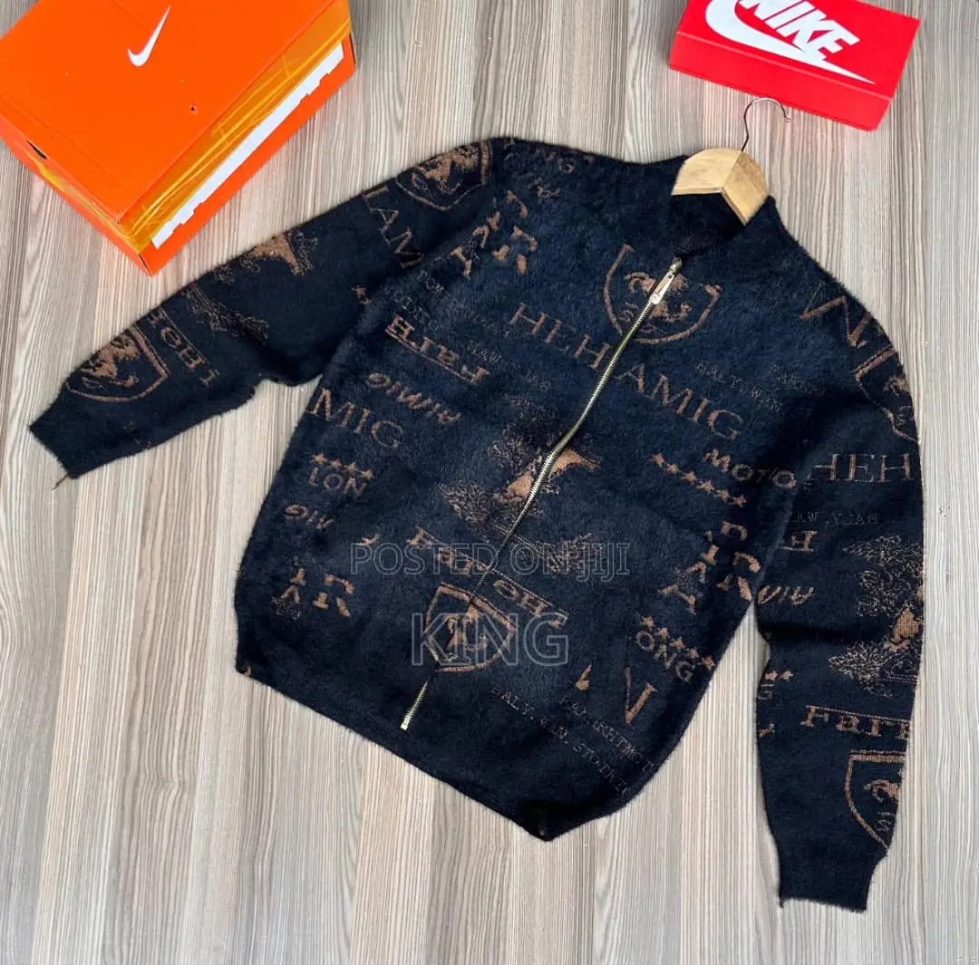 Modish Black Match Sweater