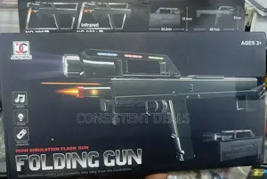 Battery Operated Folding Toy Gun
