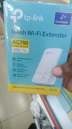 Tp-Link Wifi Extender Re220 Dual Band-