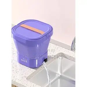 10L 20W Portable Foldable Mini Washing Machine Dryer