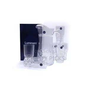 Luminarc 1piece Luminarc Jug and 6 Piece Glasses Water Set -