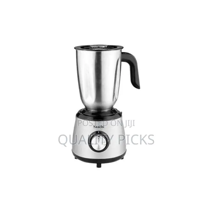 Saachi 2 Speed Control Blender,Grinder, 1.5litre-Silver