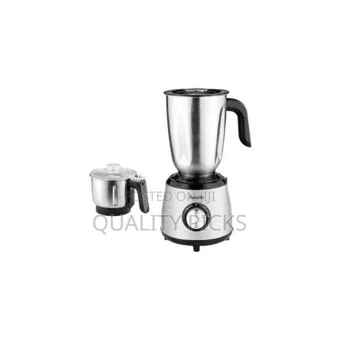 Saachi 2 Speed Control Blender,Grinder, 1.5litre-Silver