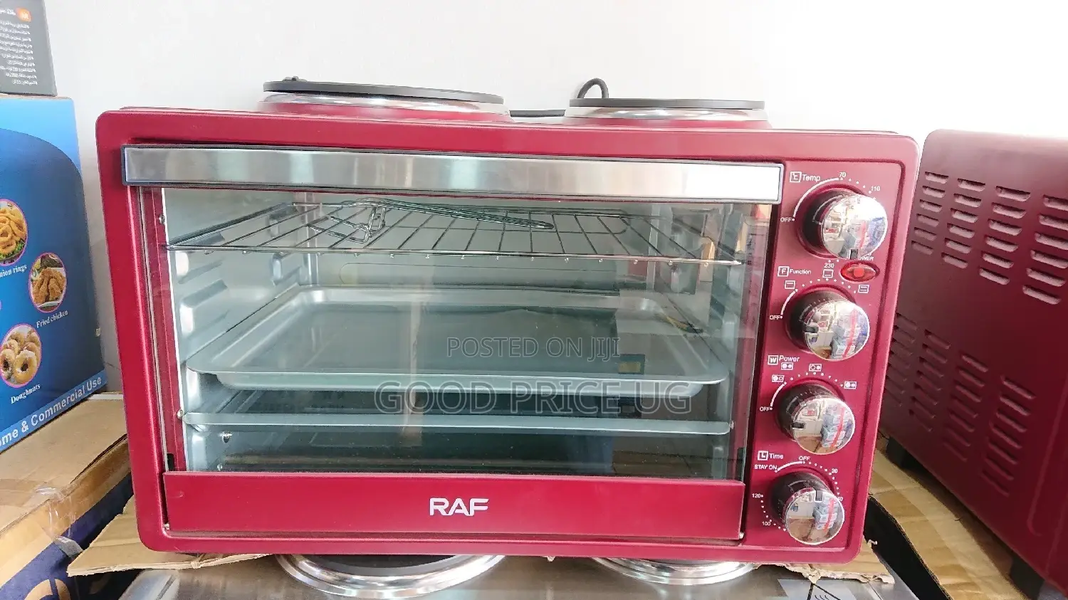 RAF 40L Mini Oven With Hotplates