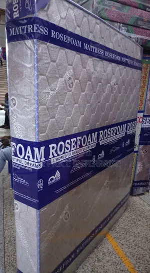 Rosefoam Mattress High Density 6x6x6 Inches