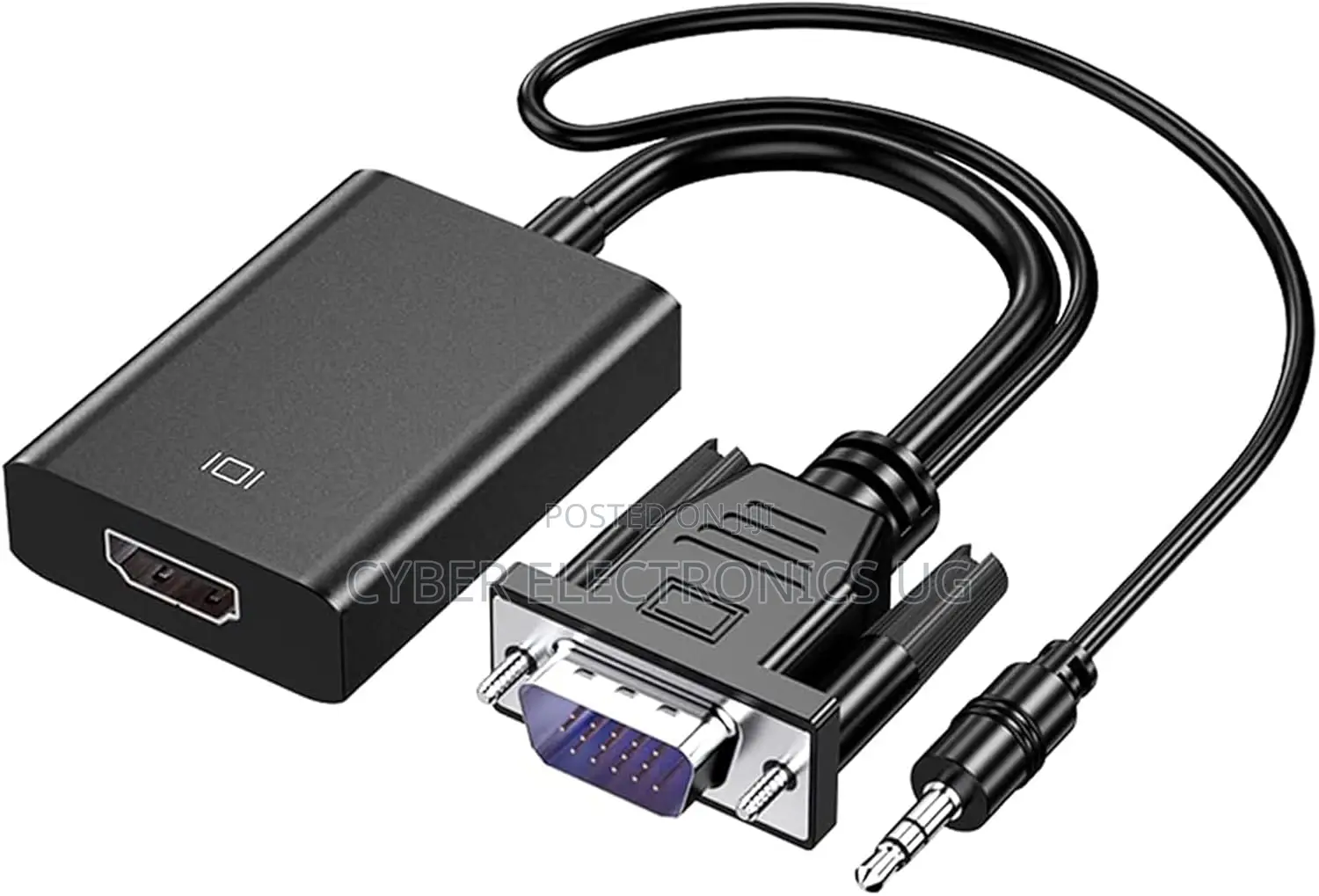 VGA To Hdmi-compatible Converter Adapter Cable With Audio