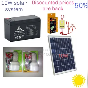 10w Solar System Full Kit German